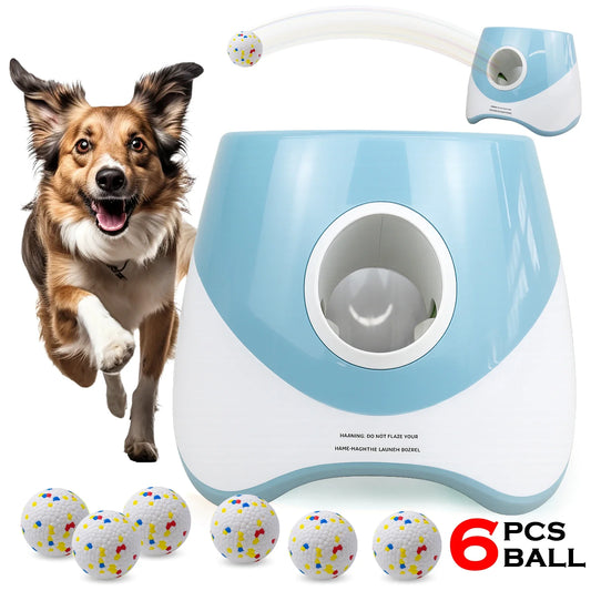 HappyTails™ Automatic Dog Ball Launcher  Machine